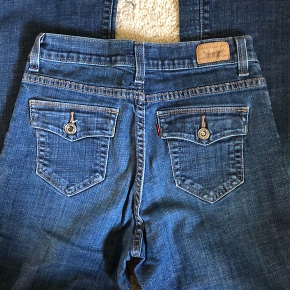 Levi’s Perfectly Slimming Boot Cut 512 jeans sz 6M - Picture 4 of 4